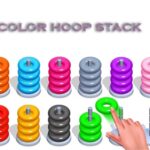 Color Hoop Stack – Sortera pussel