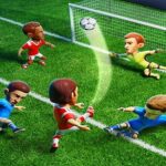 Galet mål: Fotboll Stickman