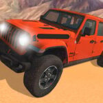 Farlig Jeep Hilly Driver Simulator