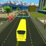 Bussimulator för kollektivtrafik